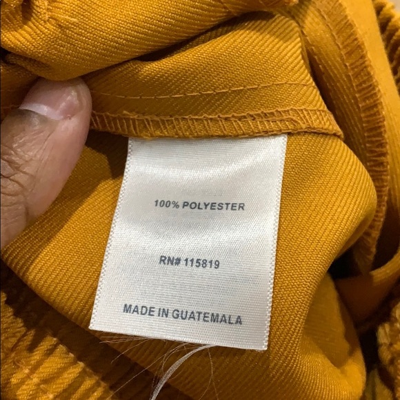 Cabin Creek Butternut (mustard yellow) Trousers - Picture 9 of 11